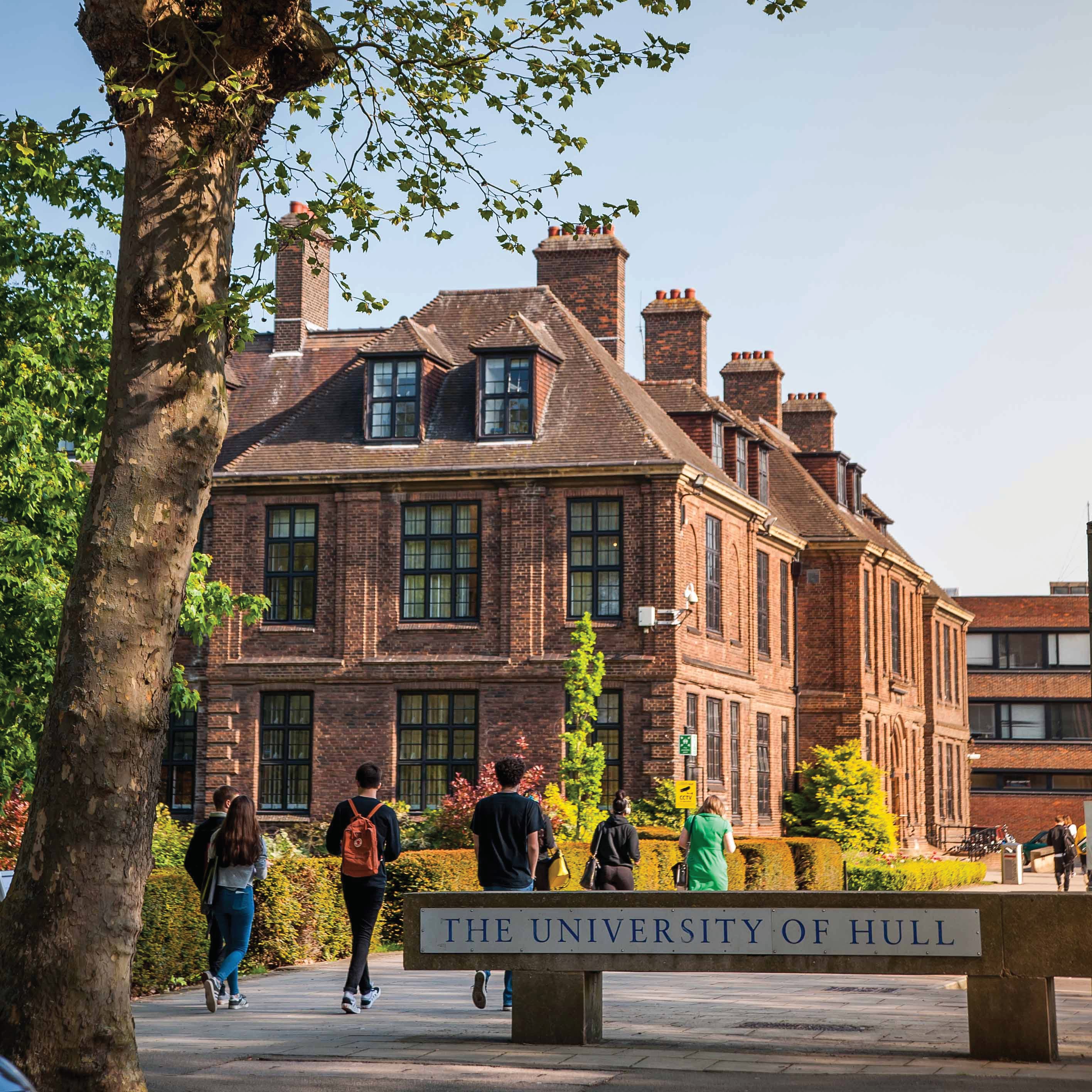 University of Hull campus building